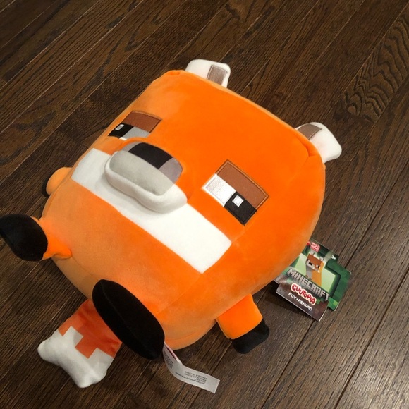 Minecraft Cuutopia Large 10” Fox Plush by Mattel - BRAND NEW W/TAGS! - Picture 3 of 9